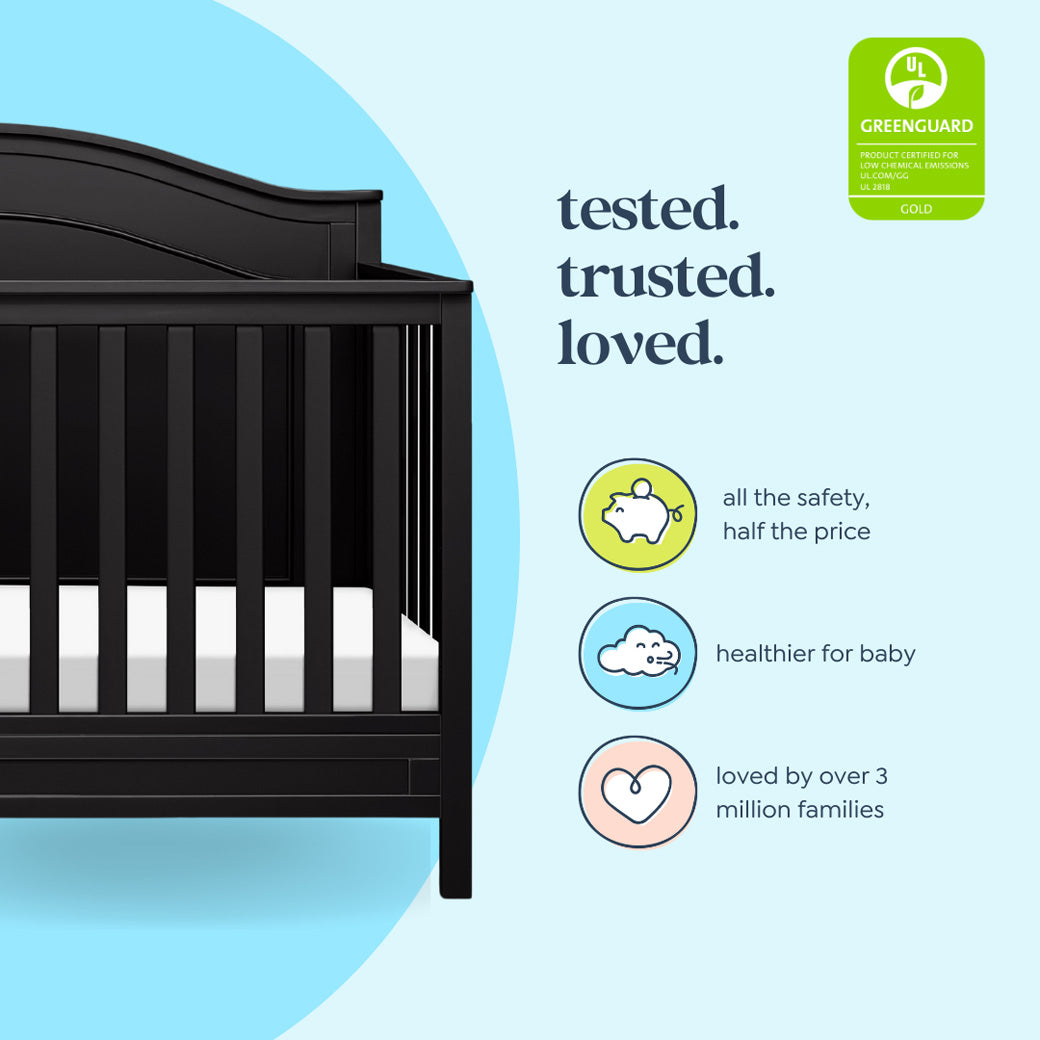 Charlie 4-In-1 Convertible Crib