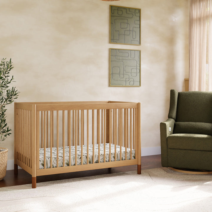 Gelato 4-in-1 Convertible Crib with Toddler Bed Conversion Kit