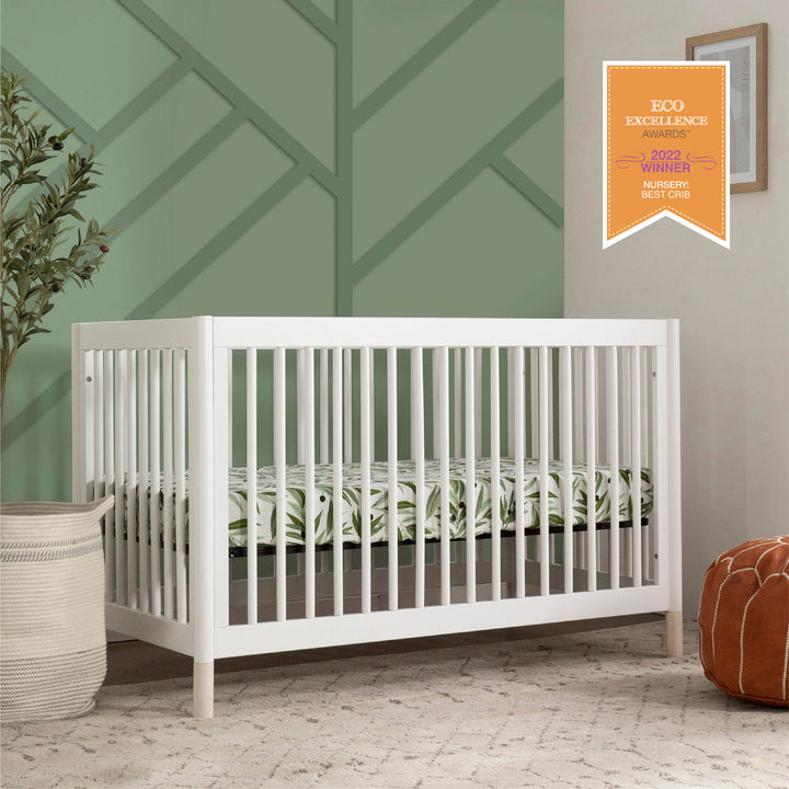 Gelato 4-in-1 Convertible Crib with Toddler Bed Conversion Kit
