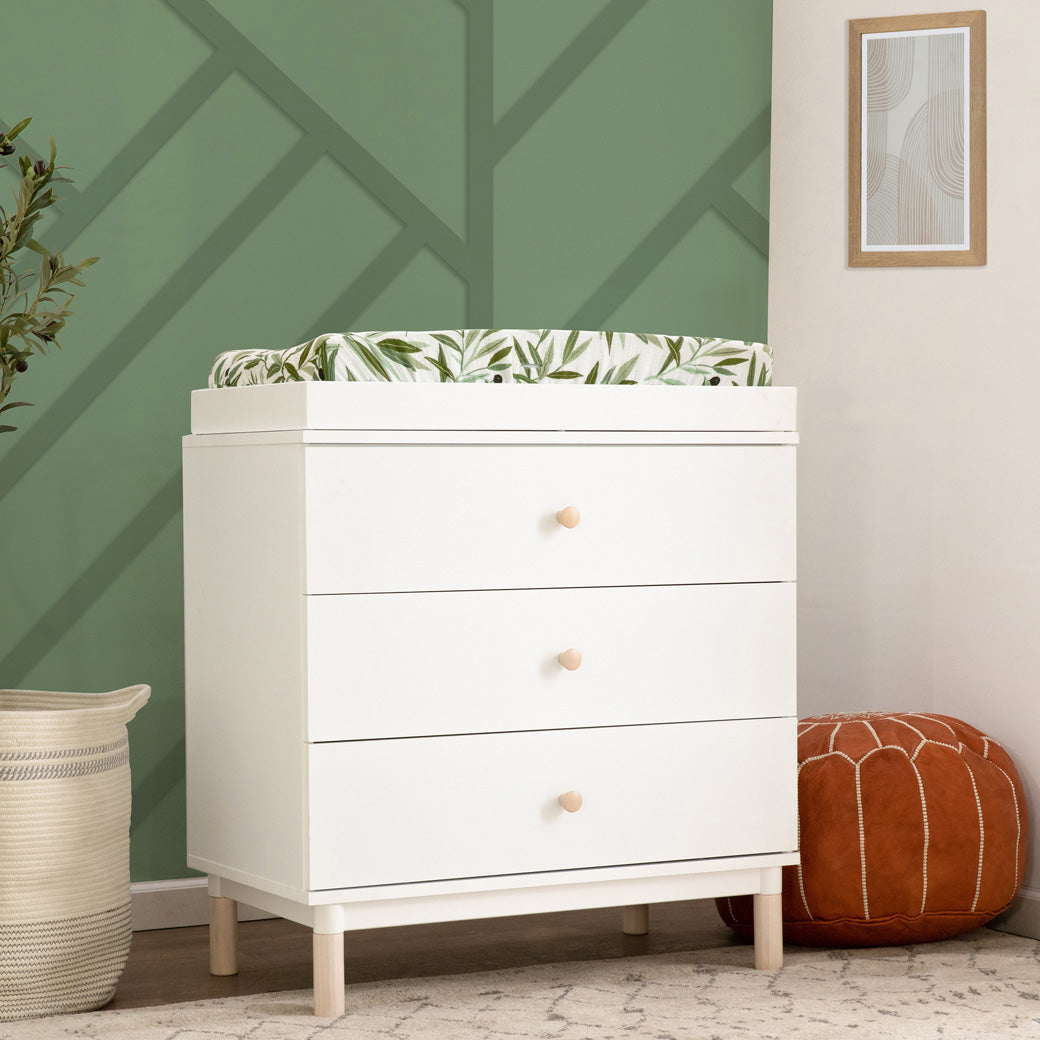 Gelato 3-Drawer Compact Changer Dresser with Removable Changing Tray (34")