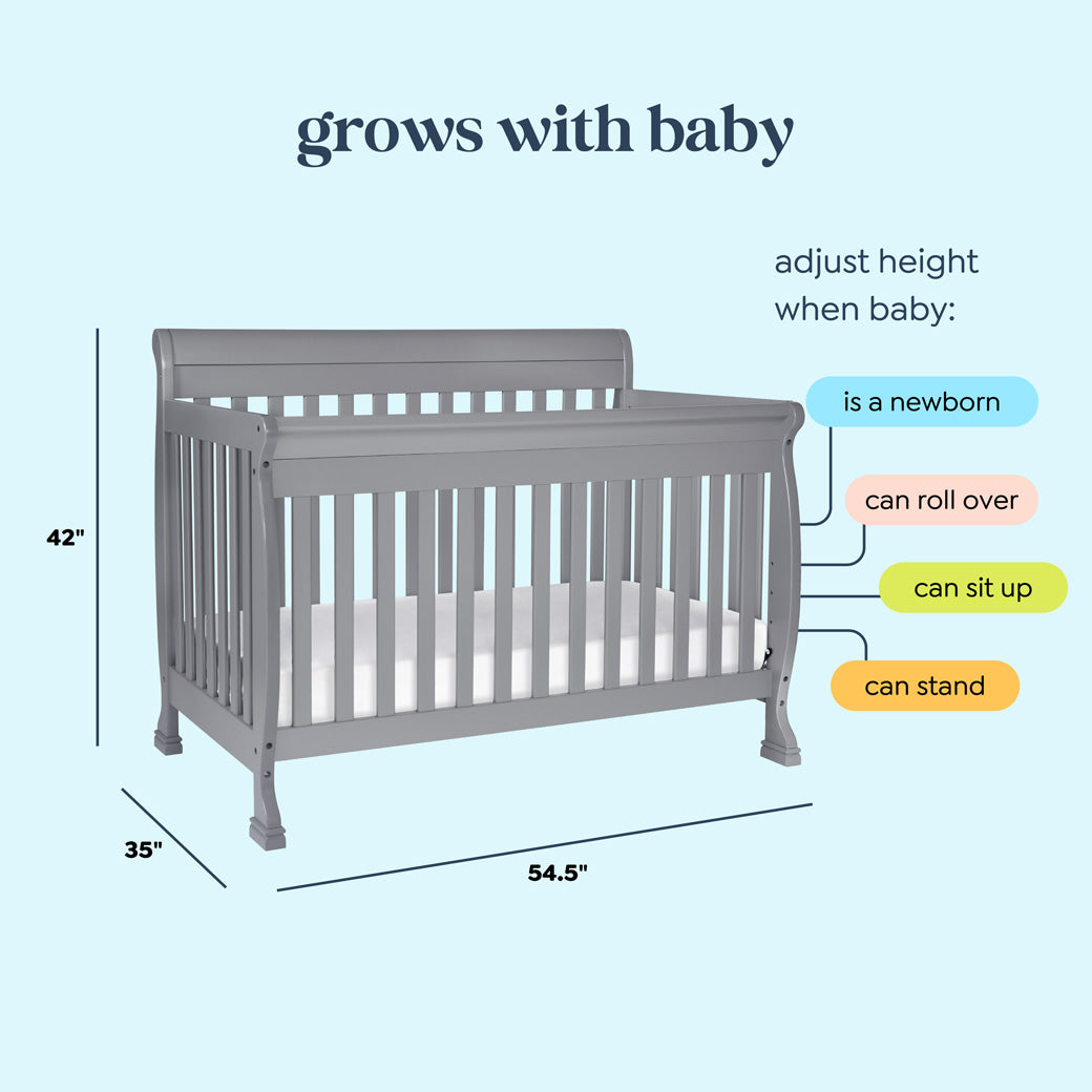 Kalani 4-in-1 Convertible Crib