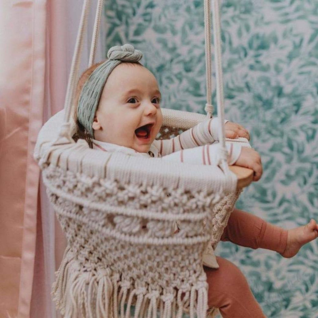 Play Gym + Macrame Swing Bundle