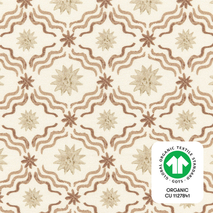Mini Crib Sheet in GOTS Certified Organic Brushed Cotton