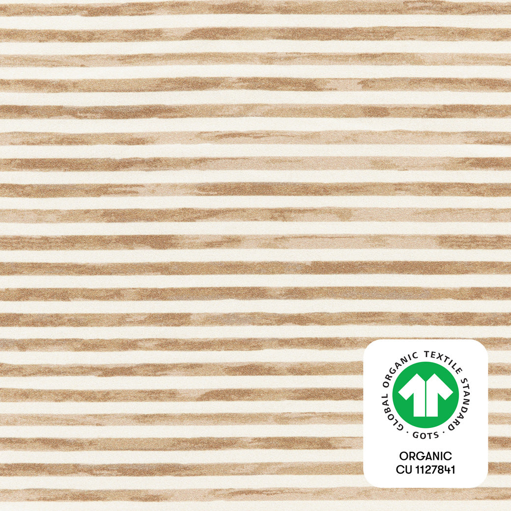 Mini Crib Sheet in GOTS Certified Organic Brushed Cotton