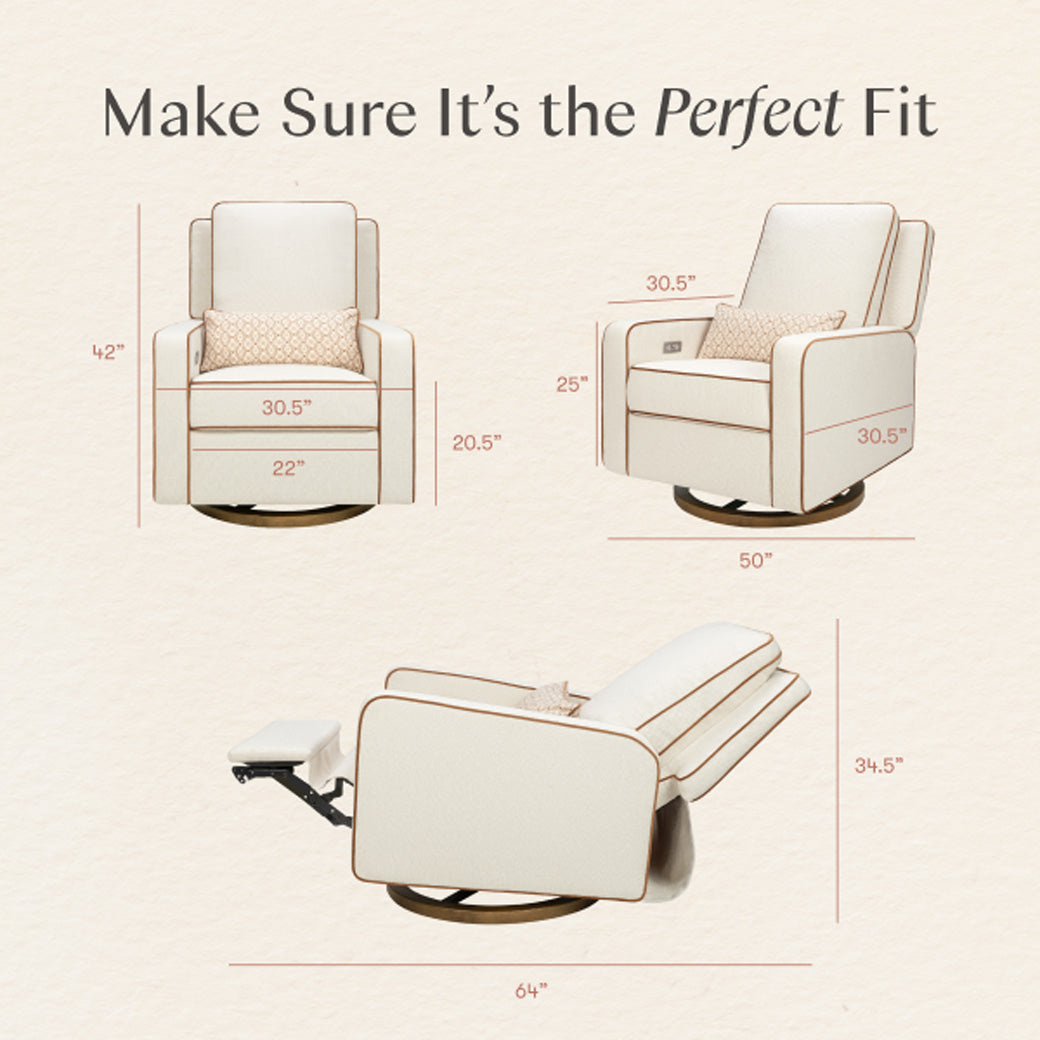 Sigi Electronic Glider Recliner by Nate Berkus