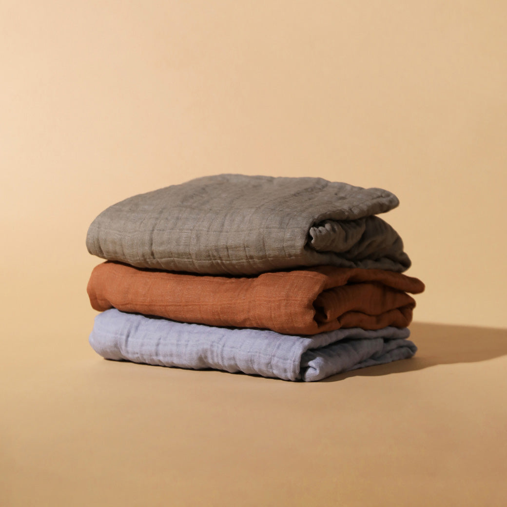 All-Stages Bassinet Sheet In GOTS Certified Organic Muslin Cotton