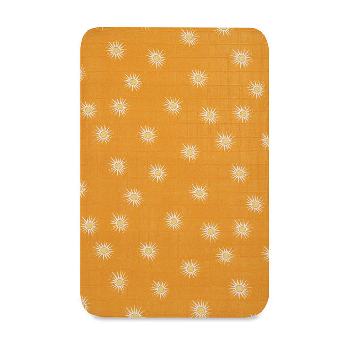 All-Stages Bassinet Sheet In GOTS Certified Organic Muslin Cotton
