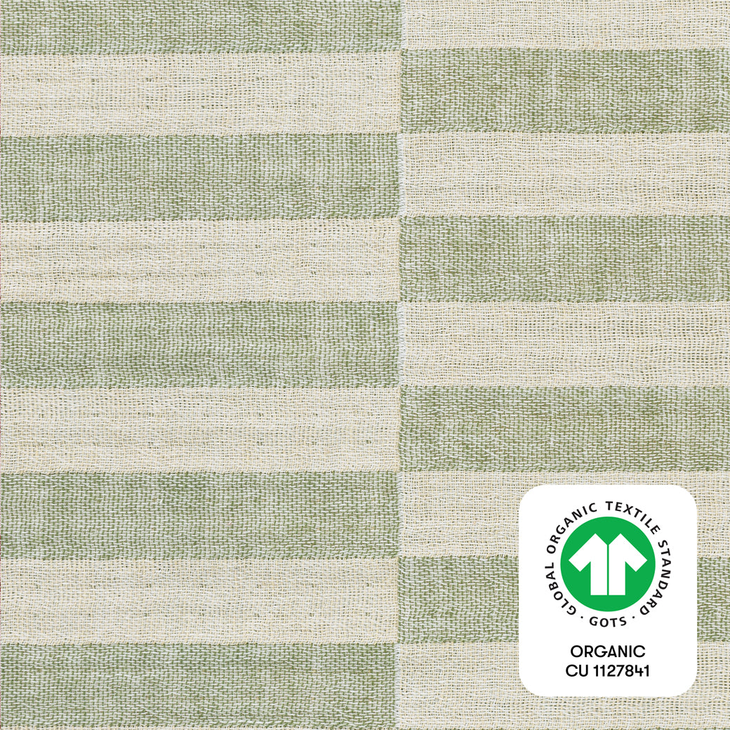 All-Stages Bassinet Sheet In GOTS Certified Organic Muslin Cotton