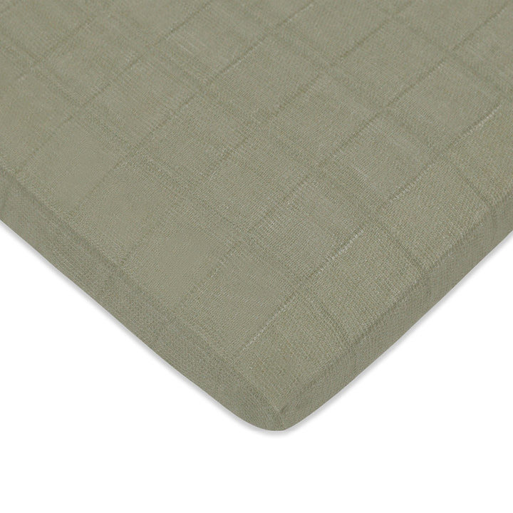 All-Stages Bassinet Sheet In GOTS Certified Organic Muslin Cotton