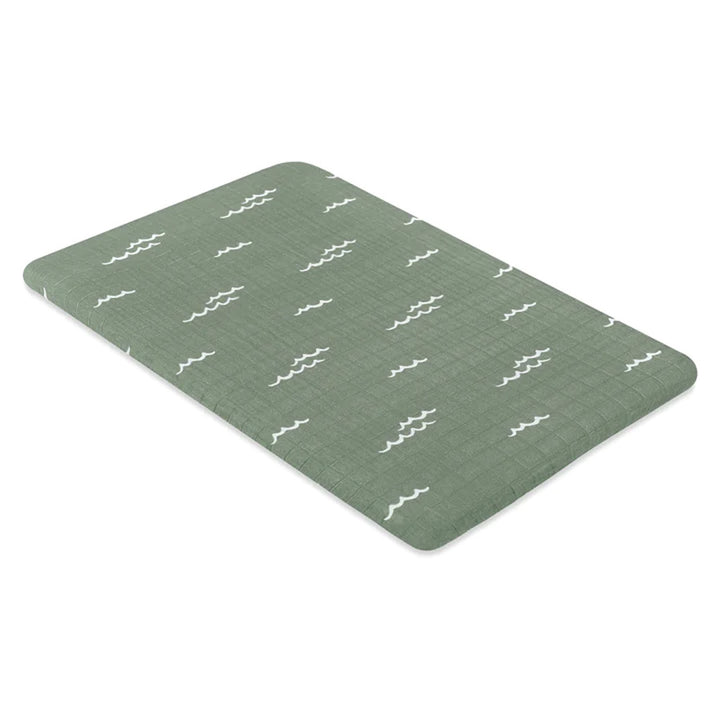 All-Stages Bassinet Sheet In GOTS Certified Organic Muslin Cotton