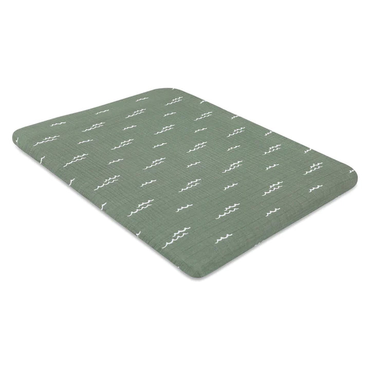 All-Stages Midi Crib Sheet In GOTS Certified Organic Muslin Cotton