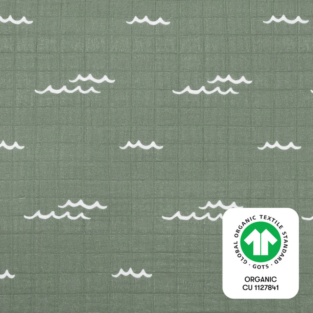 All-Stages Midi Crib Sheet In GOTS Certified Organic Muslin Cotton