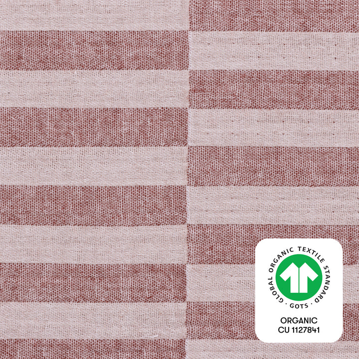 All-Stages Midi Crib Sheet In GOTS Certified Organic Muslin Cotton