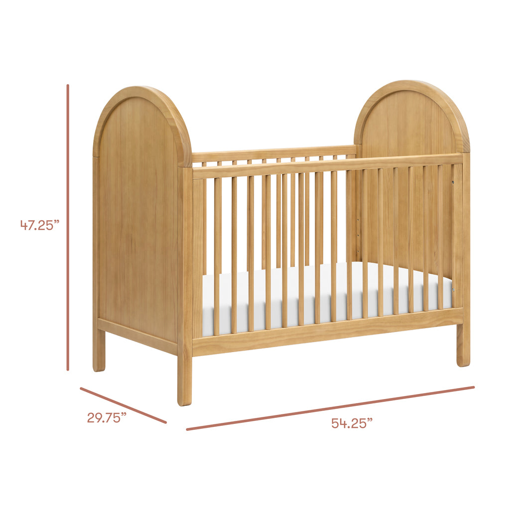 Bondi 3-in-1 Convertible Crib with Toddler Bed Conversion Kit