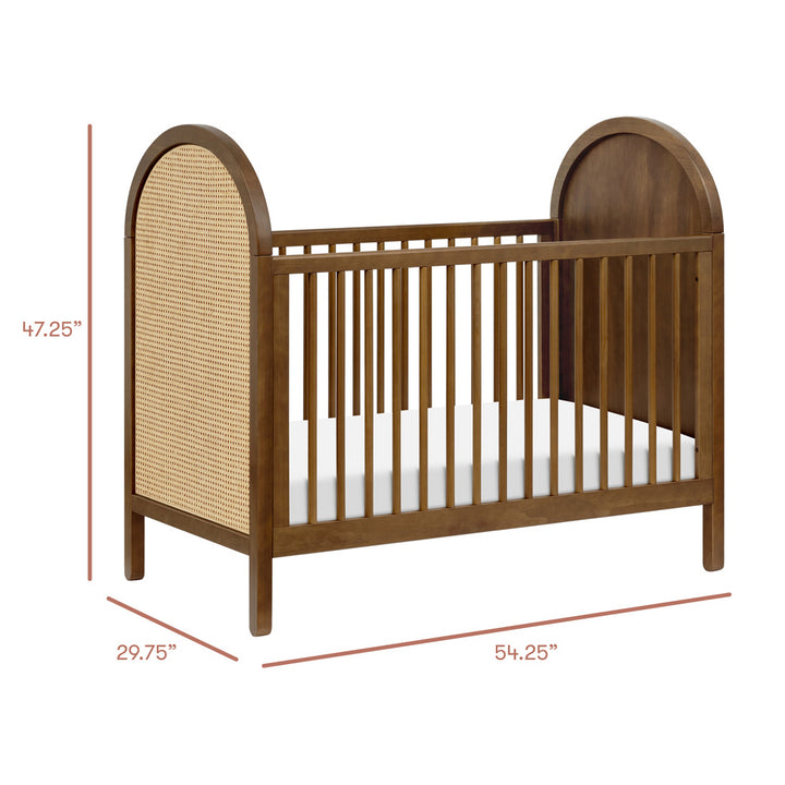 Bondi 3-in-1 Convertible Crib with Toddler Bed Conversion Kit