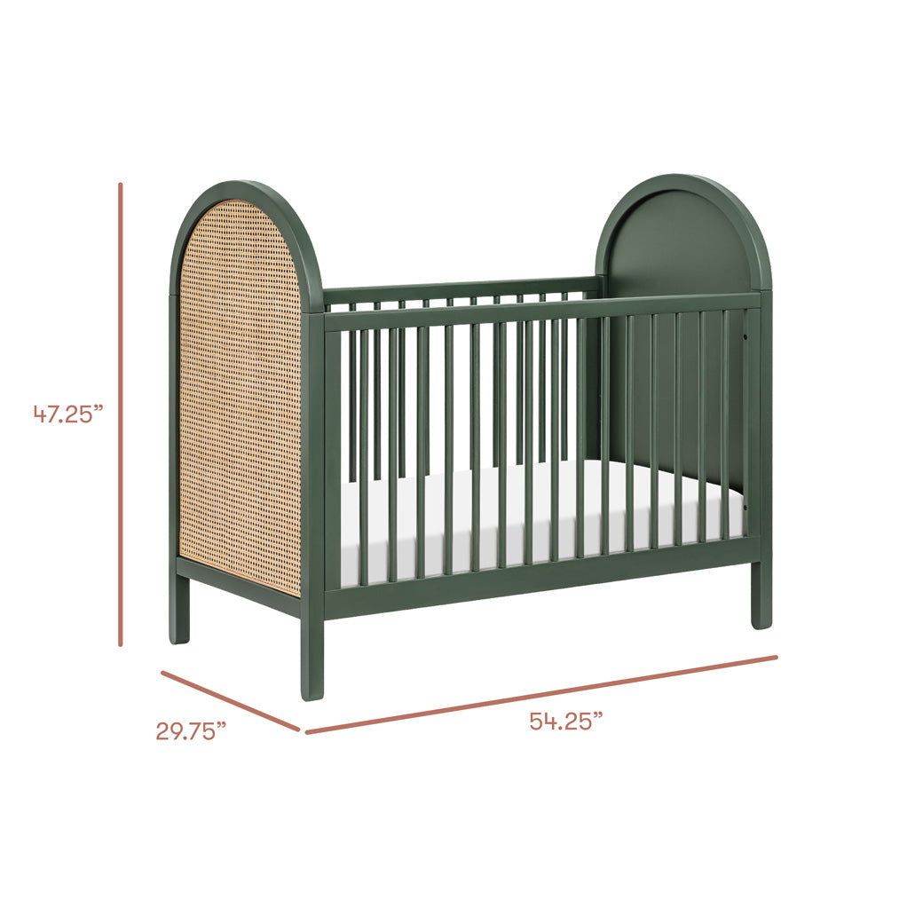 Bondi 3-in-1 Convertible Crib with Toddler Bed Conversion Kit