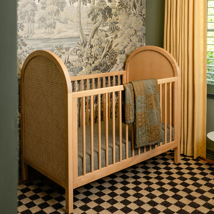 Bondi 3-in-1 Convertible Crib with Toddler Bed Conversion Kit