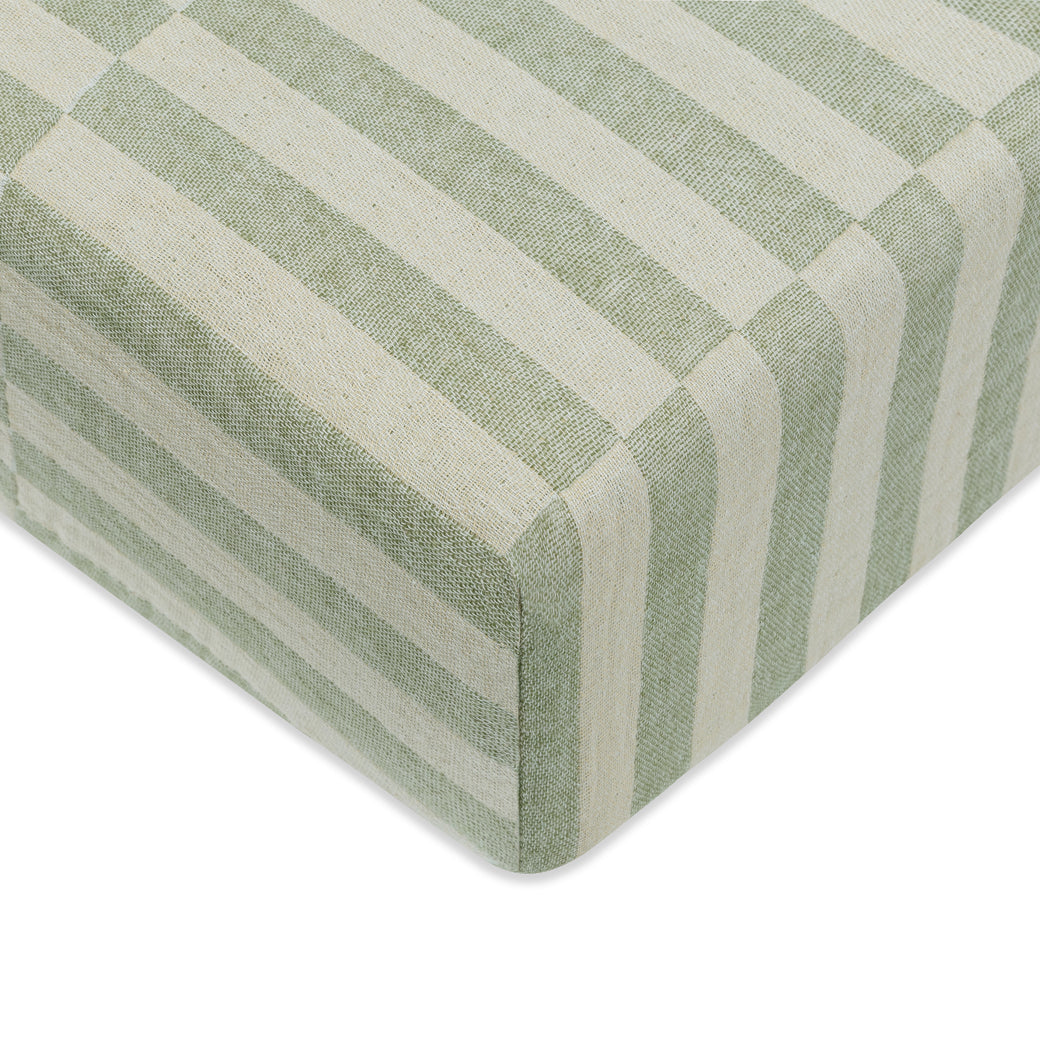 Crib Sheet In GOTS Certified Organic Muslin Cotton