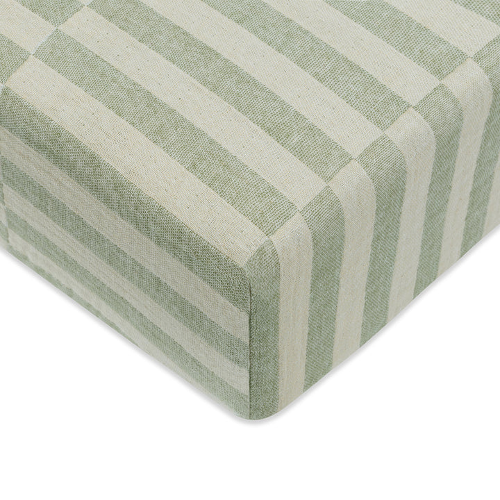 Crib Sheet In GOTS Certified Organic Muslin Cotton