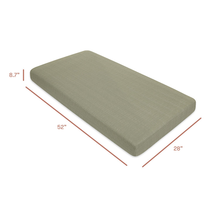 Crib Sheet In GOTS Certified Organic Muslin Cotton