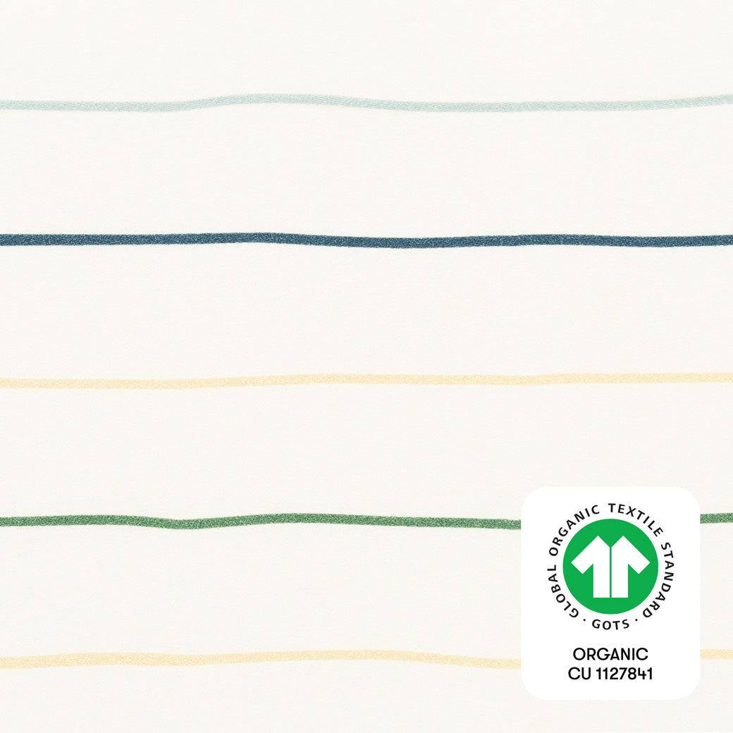 Crib Sheet in GOTS Certified Organic Brushed Cotton