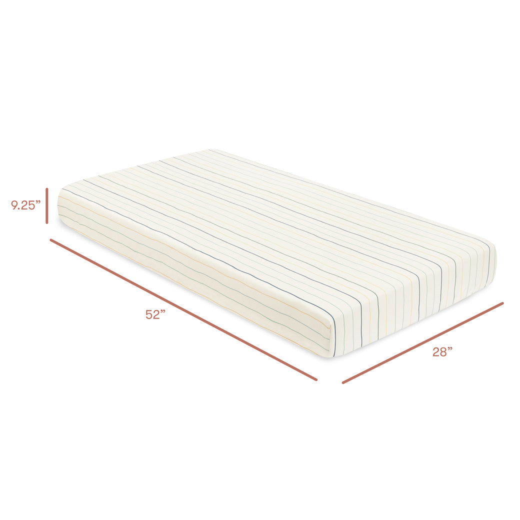 Crib Sheet in GOTS Certified Organic Brushed Cotton