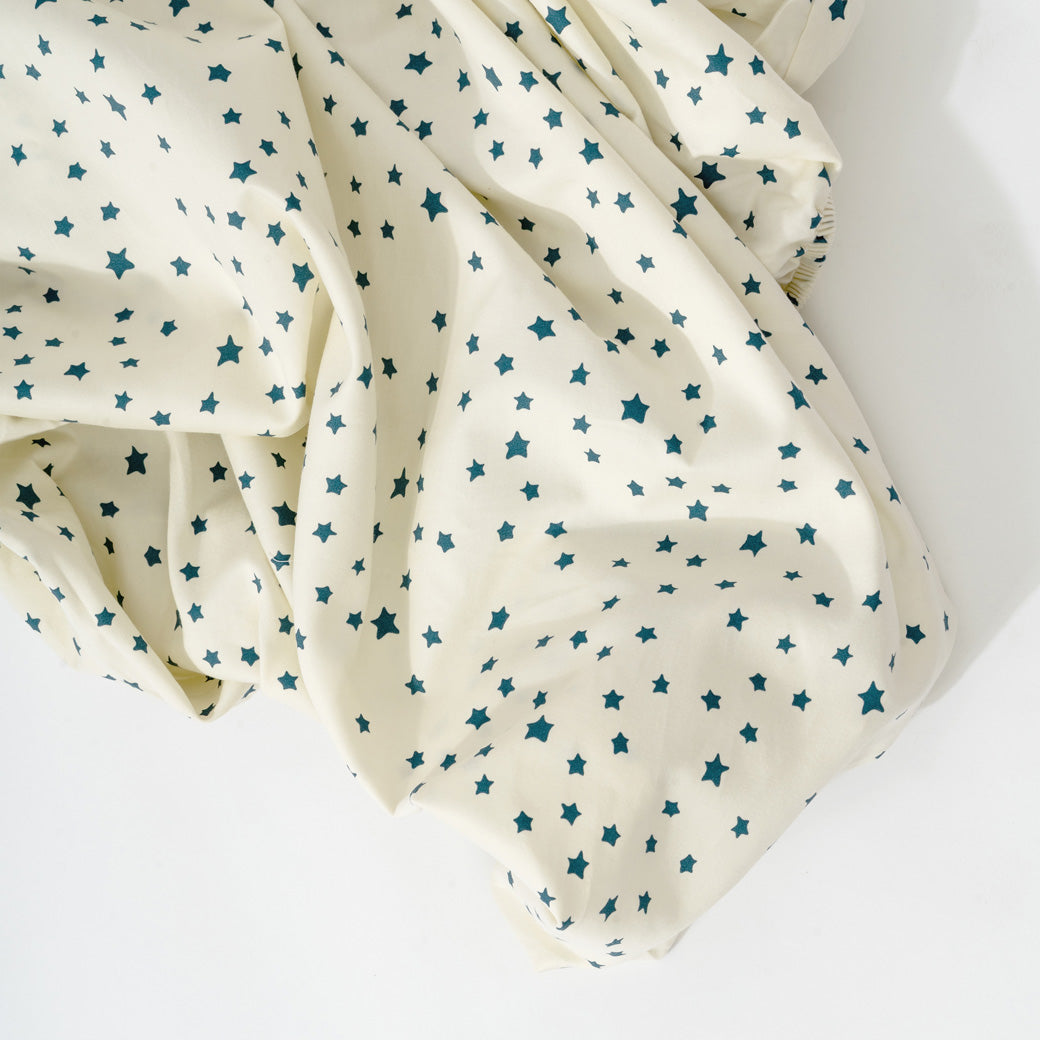 Crib Sheet in GOTS Certified Organic Brushed Cotton
