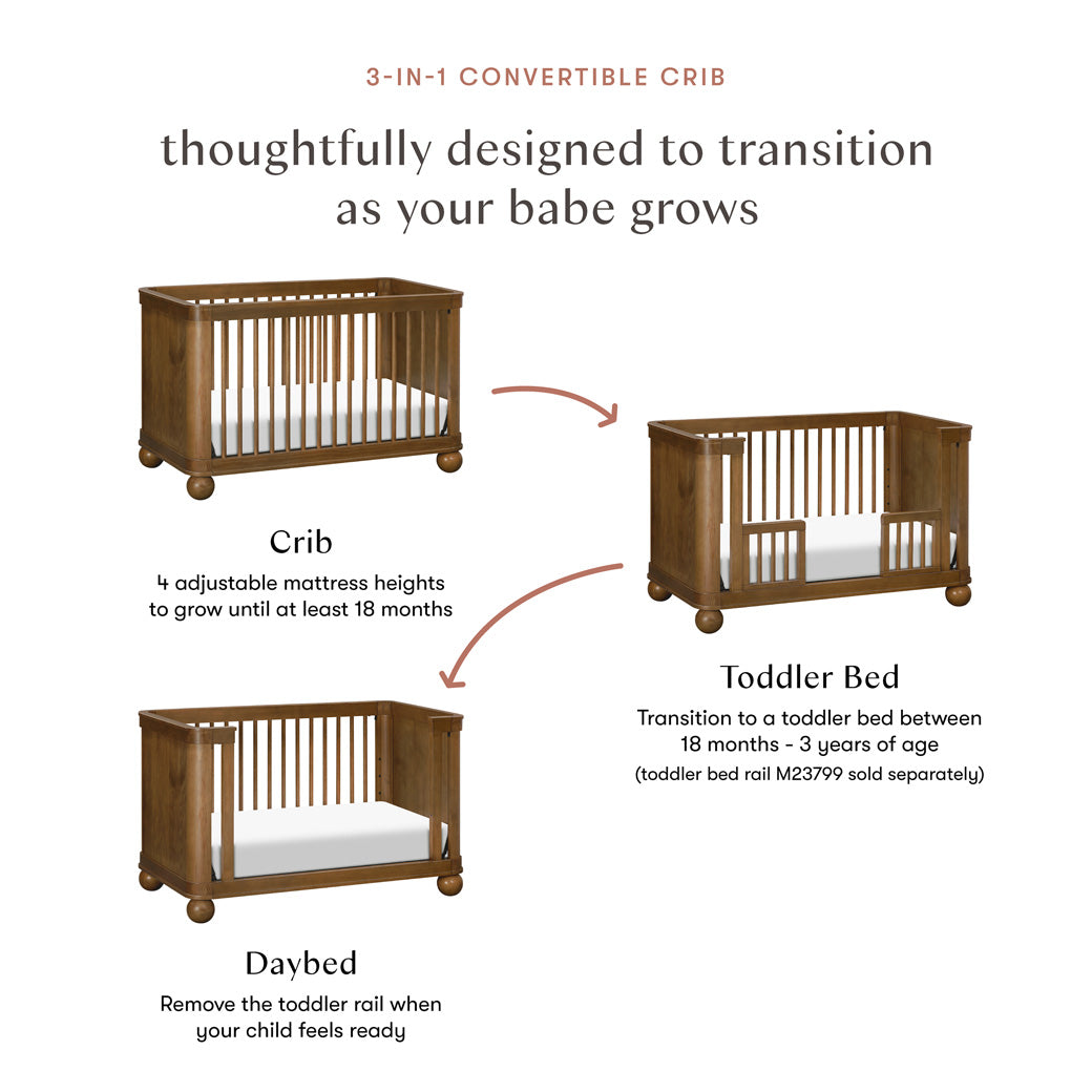 Crosby 3-in-1 Convertible Crib