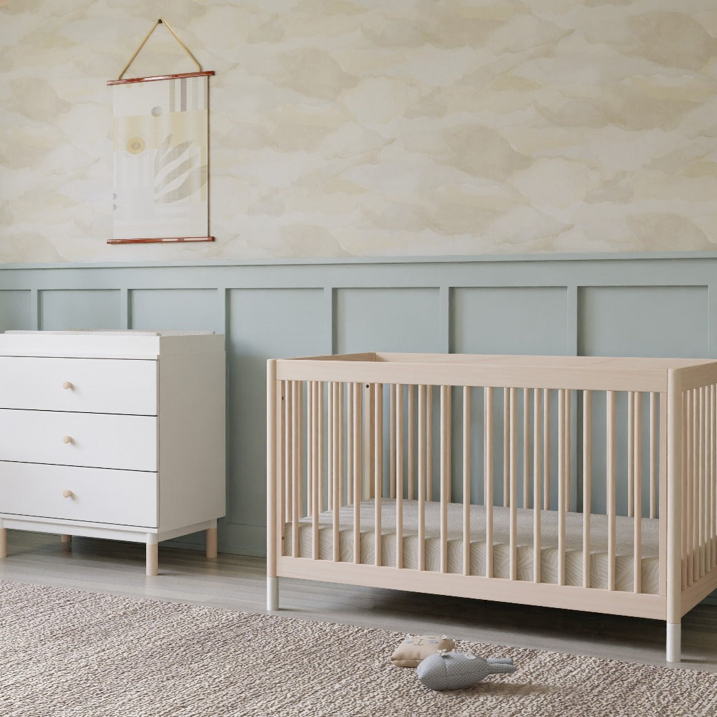 Gelato 4-in-1 Convertible Crib with Toddler Bed Conversion Kit