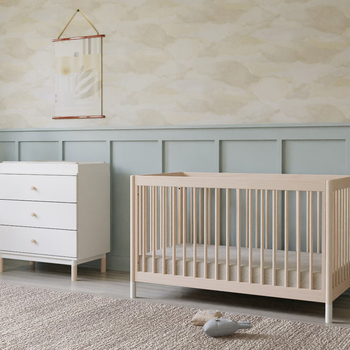 Gelato 4-in-1 Convertible Crib with Toddler Bed Conversion Kit