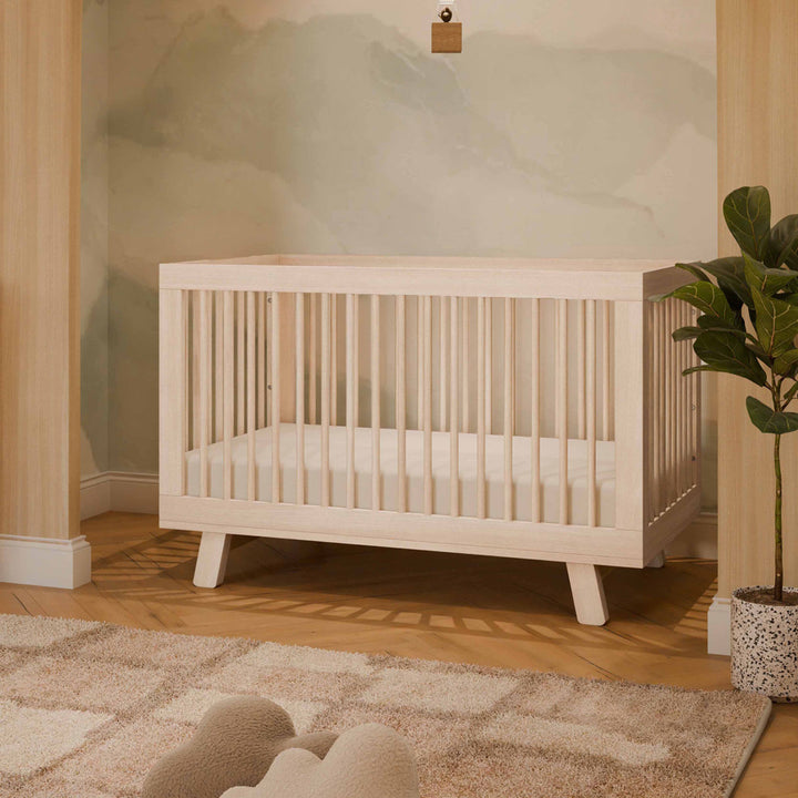 Hudson 3-in-1 Convertible Crib + Toddler Rail