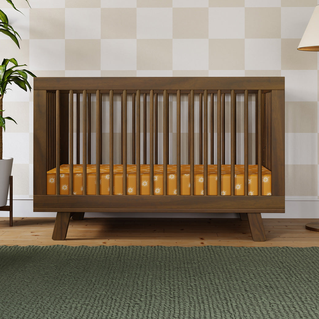 Hudson 3-in-1 Convertible Crib + Toddler Rail