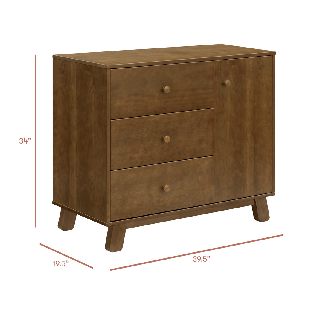 Hudson Modern 3-Drawer Dresser