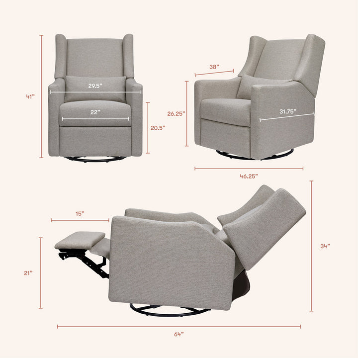 Kiwi Electronic Glider Recliner