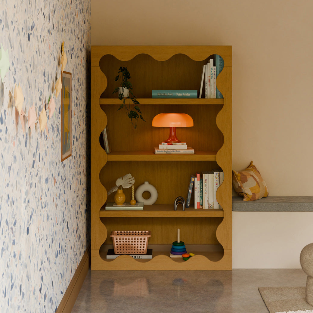 Lido Wave Bookcase