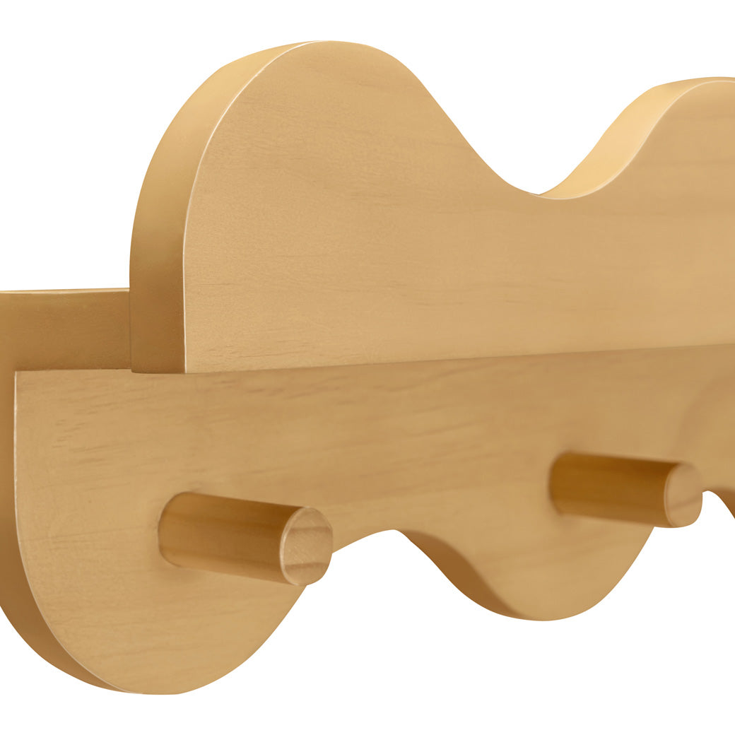 Lido Wave Bookshelf with Hooks
