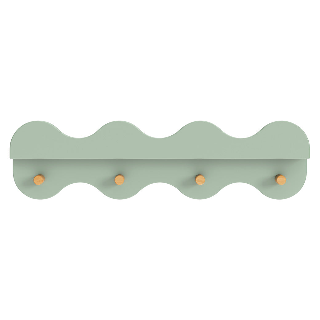 Lido Wave Bookshelf with Hooks