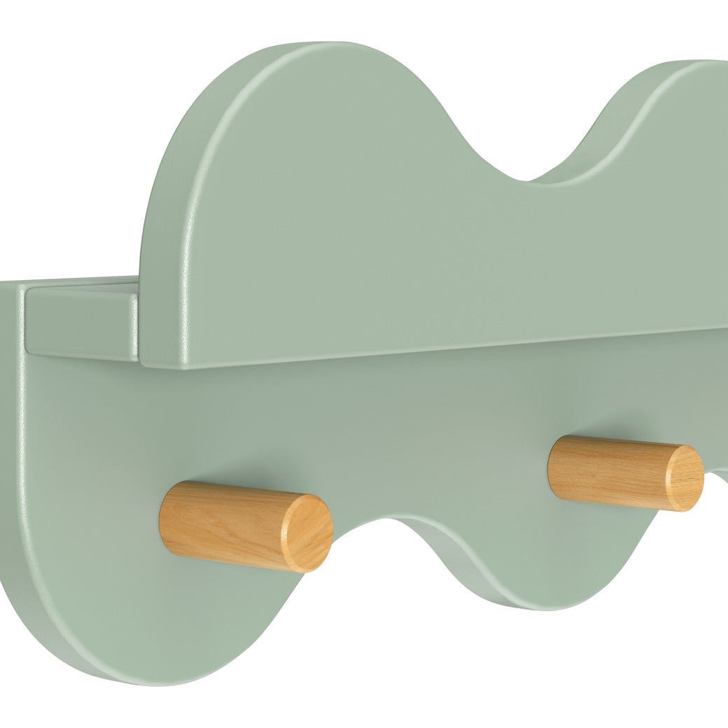 Lido Wave Bookshelf with Hooks