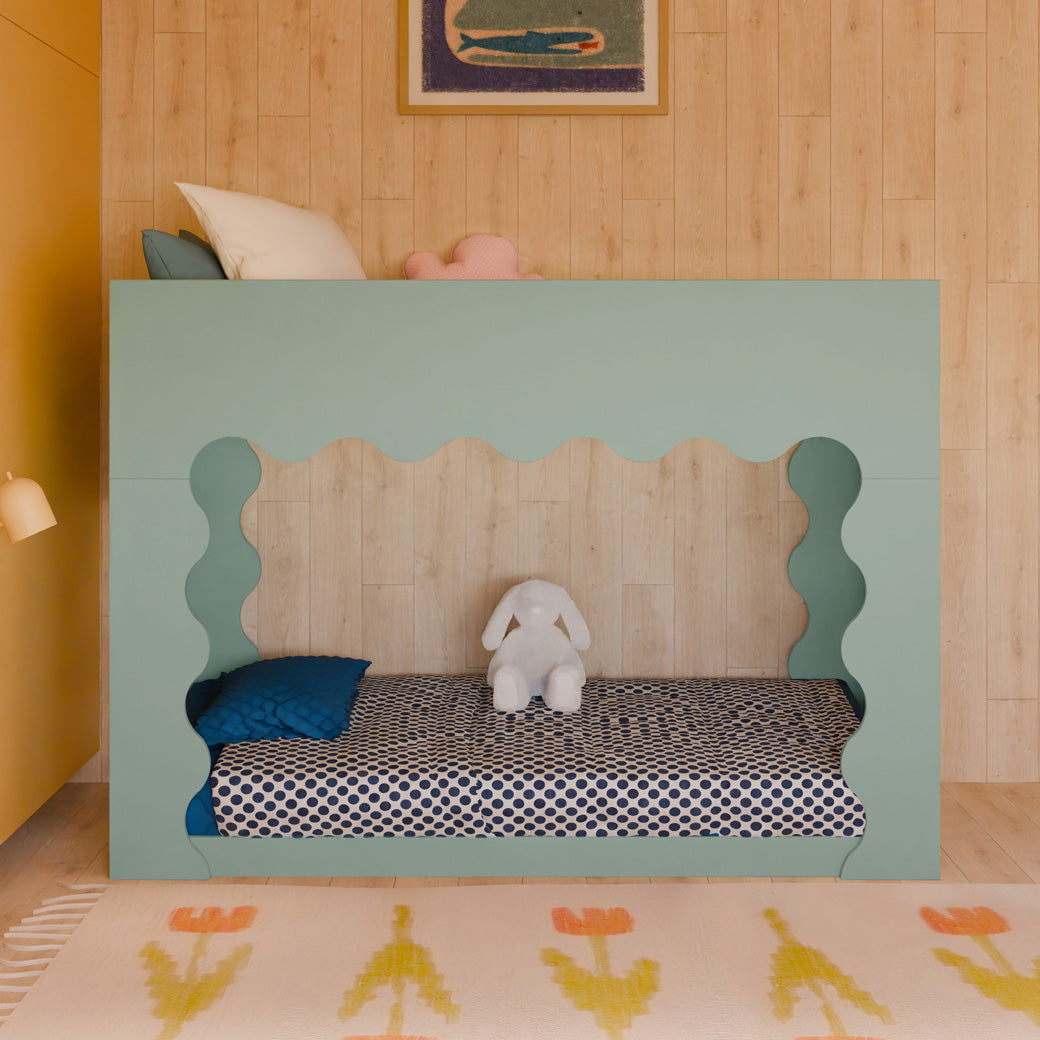 Lido Wave Convertible Low-Profile Bunk Bed