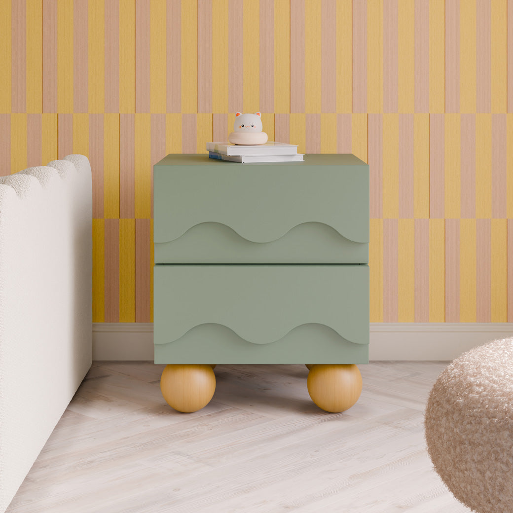 Lido Wave Assembled Nightstand