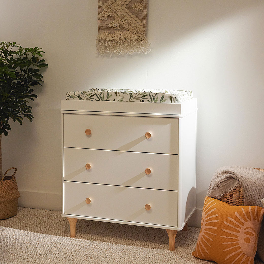 Lolly 3-Drawer Compact Changer Dresser with Removable Changing Tray (34")