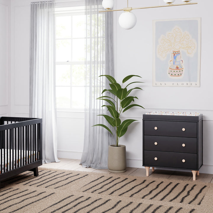 Lolly 3-Drawer Compact Changer Dresser with Removable Changing Tray (34")