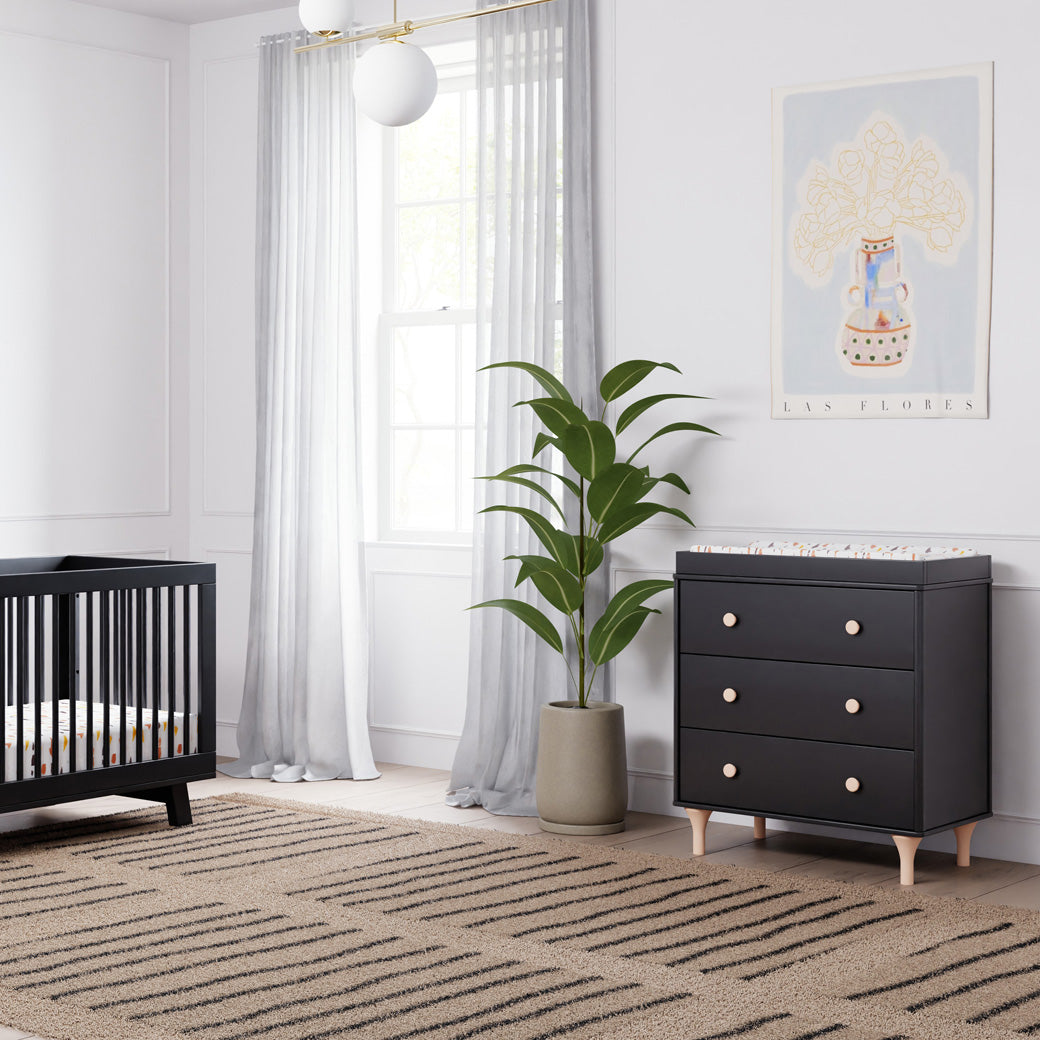 Lolly 3-Drawer Compact Changer Dresser with Removable Changing Tray (34")