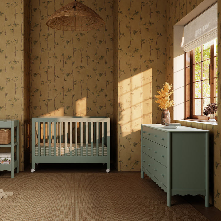Maki Portable Folding Crib + Conversion Kit