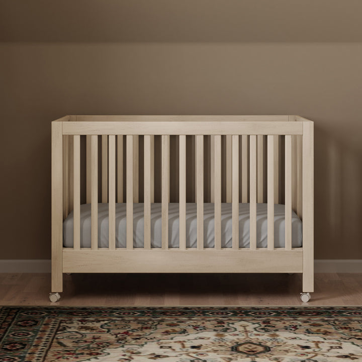 Maki Portable Folding Crib + Conversion Kit