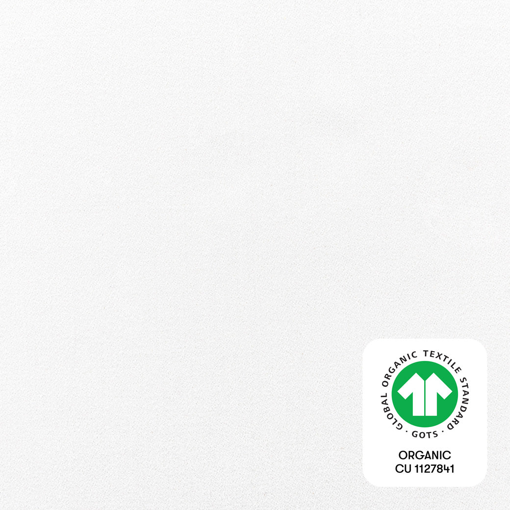 Mini Crib Sheet in GOTS Certified Organic Brushed Cotton