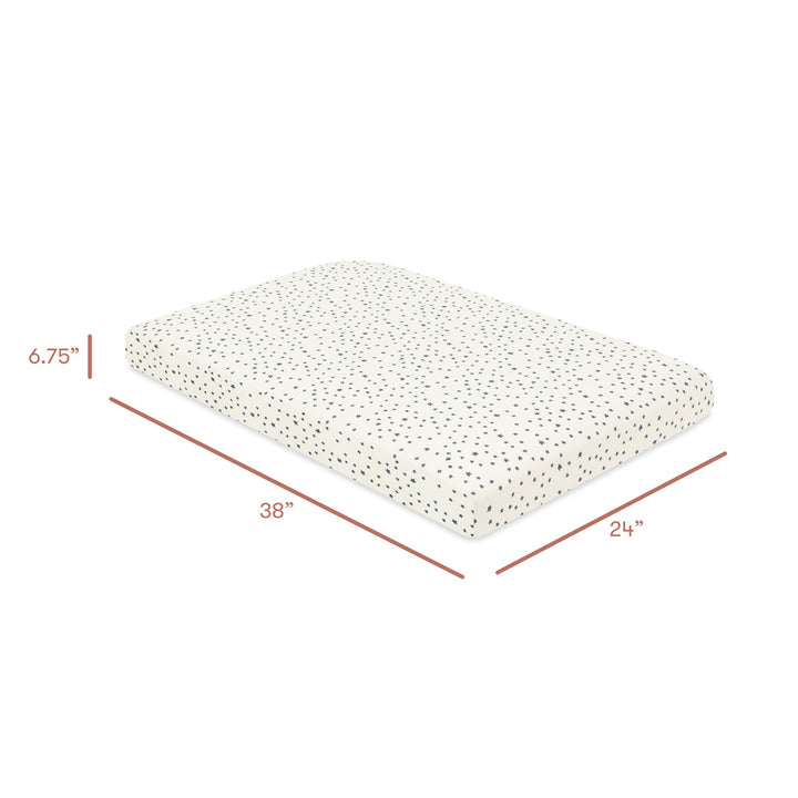 Mini Crib Sheet in GOTS Certified Organic Brushed Cotton