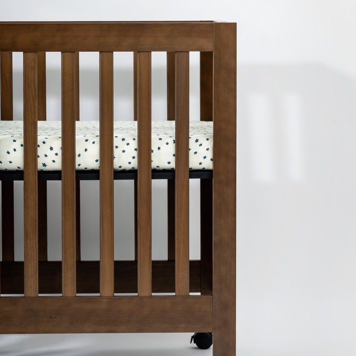 Mini Crib Sheet in GOTS Certified Organic Brushed Cotton