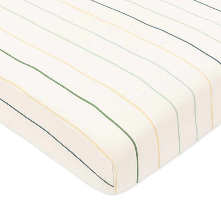 Mini Crib Sheet in GOTS Certified Organic Brushed Cotton