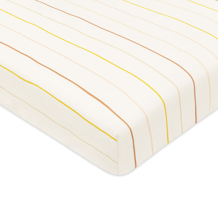 Mini Crib Sheet in GOTS Certified Organic Brushed Cotton